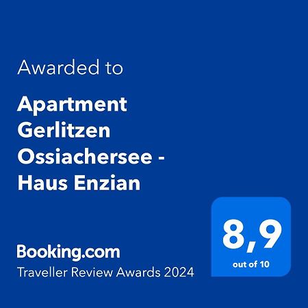 Apartment Gerlitzen Ossiachersee - Haus Enzian Treffen Esterno foto
